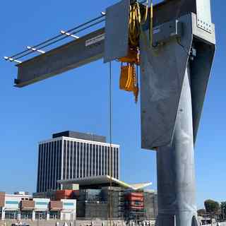 Jib Crane Marina del Ray Yacht Club