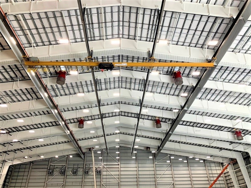 10 Ton Overhead Hangar Crane - LAX